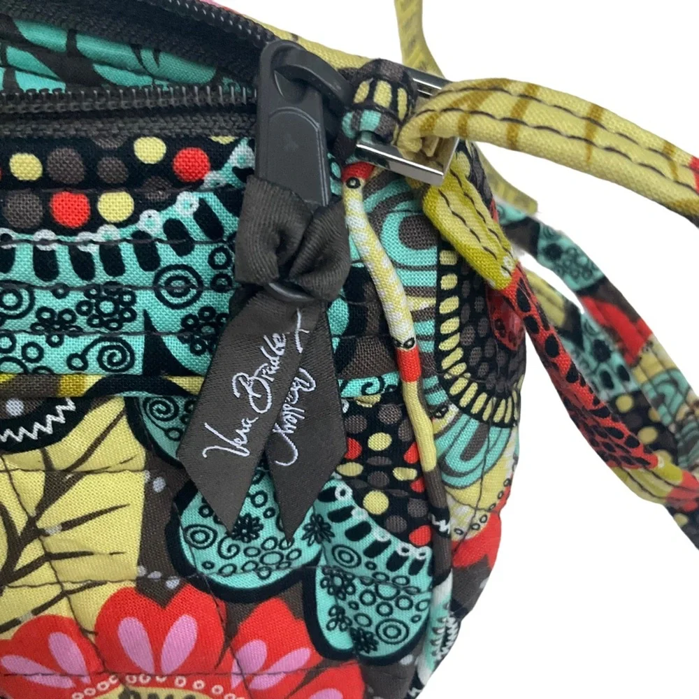 NWT Vera Bradley | Frannie Flower Shower Quilted Floral Shoulder Crossbo… - Picture 9 of 15